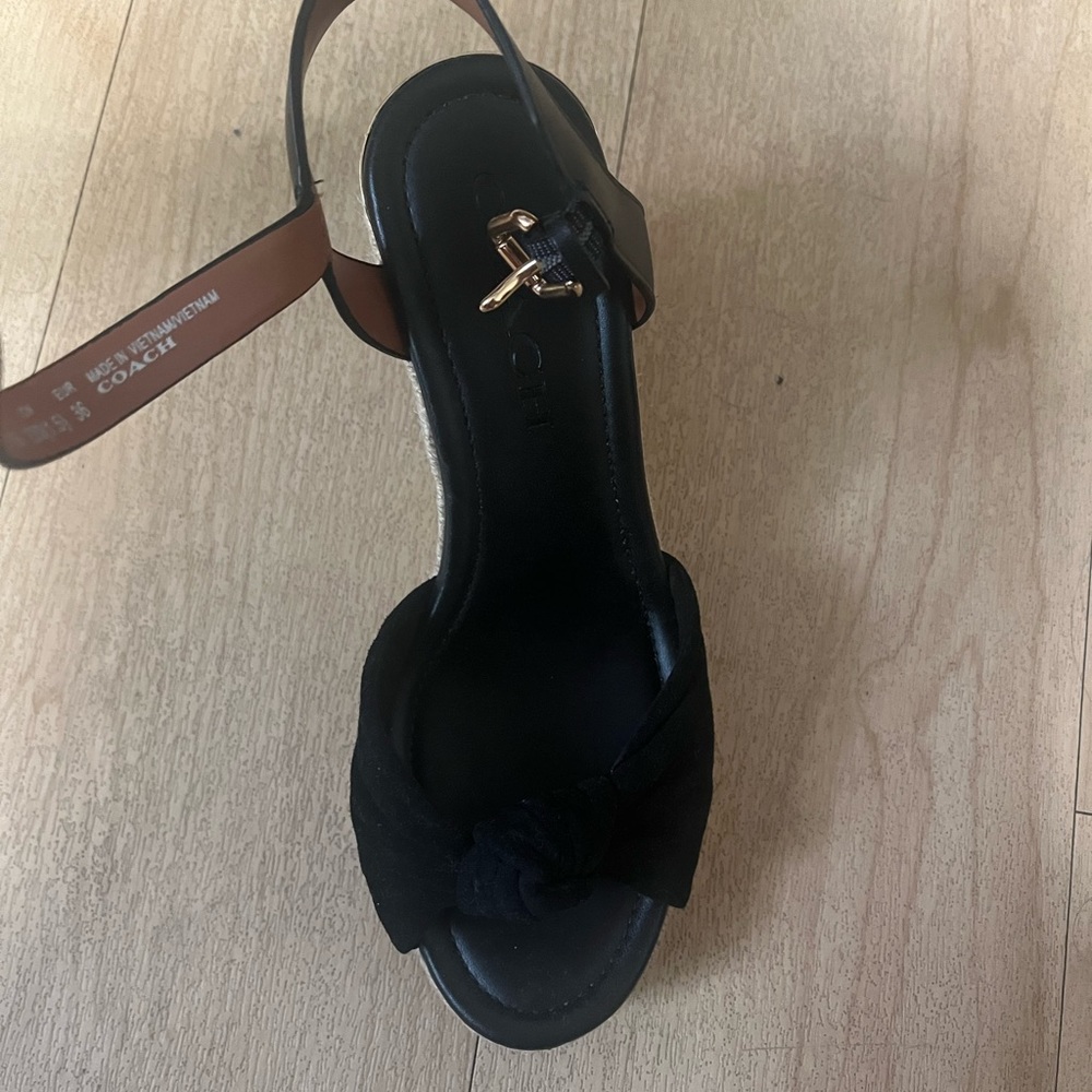 Coach wedge heel